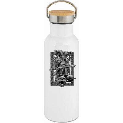 123TRIKO termoska Rytíř zmaru, V2, černý tisk 500 ml