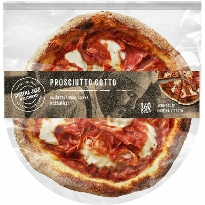 Crocodille Mrazená Pizza Prosciutto Cotto 29cm 380g