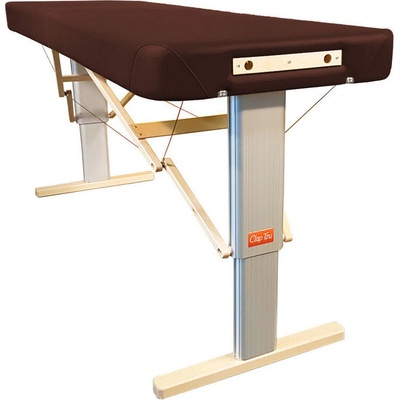 Clap Tzu Linea Wellness Prenosný elektrický masážny stôl Farba: PU - čokoládová (chocolate), Rozmery: 192 x 80 cm, Doplnky: sieťové napájanie + vstavané elektrické vyhrievanie od 192*75 cm | 29 kg | 1