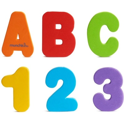 Munchkin Bath Learn Letters & Numbers do vody 18 m+ 36 ks