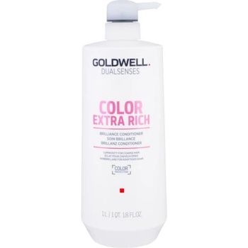 Goldwell Dualsenses Color Extra Rich 1000 ml кондиционер за гъсти и твърди боядисани коси за жени