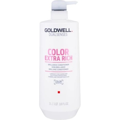 Goldwell Dualsenses Color Extra Rich 1000 ml кондиционер за гъсти и твърди боядисани коси за жени