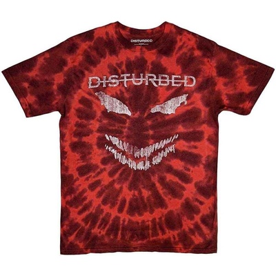 Disturbed Scary Face (Wash Collection) Red L Риза (DISTS23MDD03)