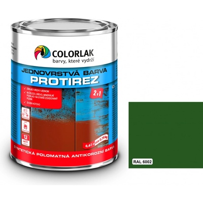 Colorlak protirez s2015 ral6002 zelená 9L