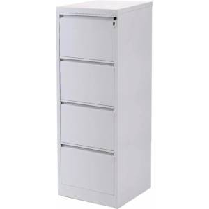 RFG Кардекс RFG, метален, 1 x 4 чекмеджета, 45 x 62 x 133.1 cm