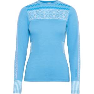 Kari Traa Дамско мериносово термобельо Kari Traa Women's Ines L/S Merino base layer - Ocean - размер XL (115-2738-0315)