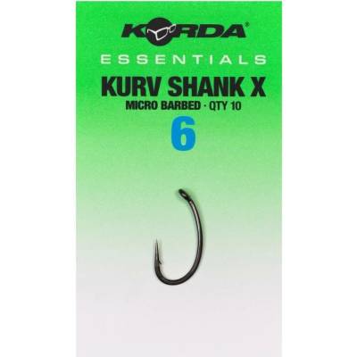 Korda Háčky Essentials Kurv X Barbed 10ks Vel. 6