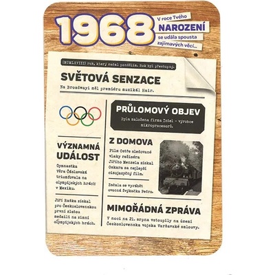 ALBI RETRO přání 1968