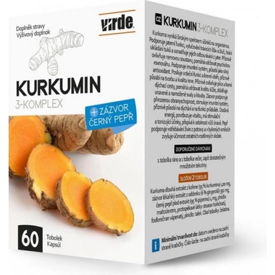 Virde kurkumin 3-Komplex 60 kapslí