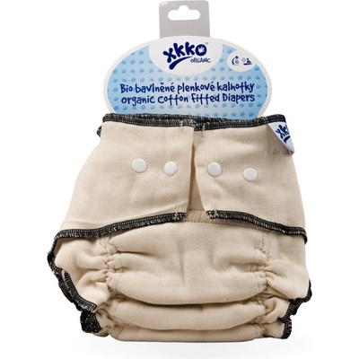 XKKO Organic Plienkové nohavičky Natural XXL