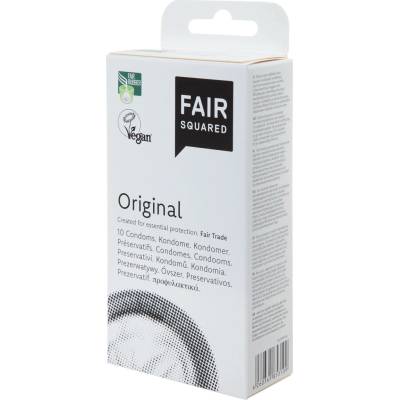 Fair Squared Condom Original 10 ks