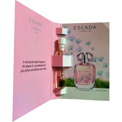 Escada Celebrate Life parfum dámsky 1,5 ml vzorka