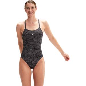 Speedo Цял бански allover fixed crossback
