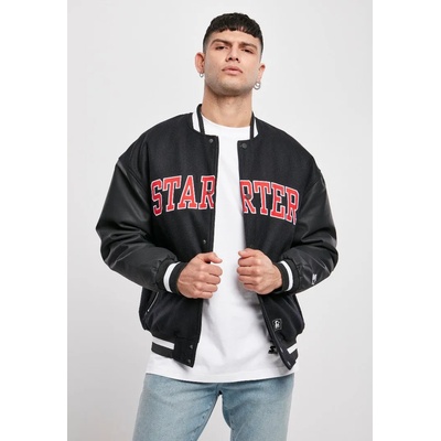 STARTER Мъжко колежанско яке STARTER Team черен цвятMODEL578 SALE - , размер S