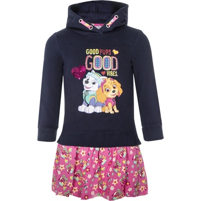 Dievčenské šaty PAW PATROL GOOD VIBES modré