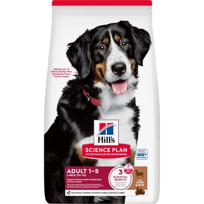 Hills Science Plan Adult 1-5 Large jahňacie a ryža 2 x 14 kg