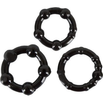Image 1 of You2Toys Cock Rings Get Hard Black
