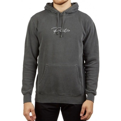 PRIMITIVE WAVE PIGMENT DYED HOOD Vintage black
