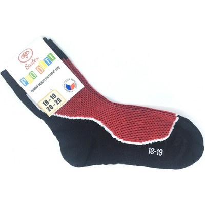Surtex Ponožky 50% Merino Červené