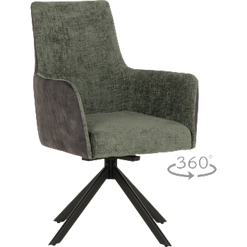 Carmen Трапезен стол capri - зелен (3532128)