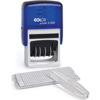 Самонареждащ печат Printer S 260/1 - датник с клише / 0 /