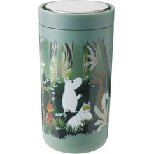 Stelton Termohrnek To Go Click 200 ml Moomin Soft Dusty Green