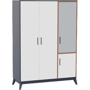 Carmen Трикрилен гардероб breda (3575184_1) - xmall