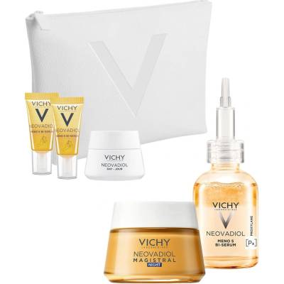 Vichy Neovadiol Комплект - Серум Meno 5 BI и Нощен крем Magistral, 30 + 50 ml