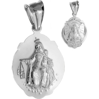 Argento Stříbrný přívěsek Škapulíř 84841