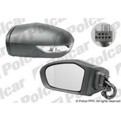 POLCAR Vonkajšie zrkadlo 5006524E