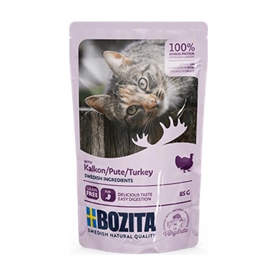 Bozita Turkey Morčacie v omáčke 85 g