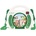 Lexibook Преносим CD плейър с 2 микрофона Животни (LXBRCDK100ANX)