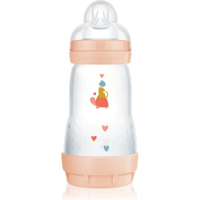 MAM Anti-Colic Bottle Pink бебешко шише 260ml