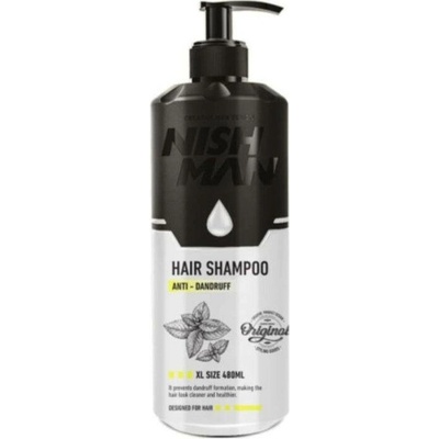 Nishman Anti-Dandruff šampon proti lupům 480 ml