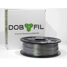 Dobyfil PLA+, 1,75mm, 1kg, stříbrná