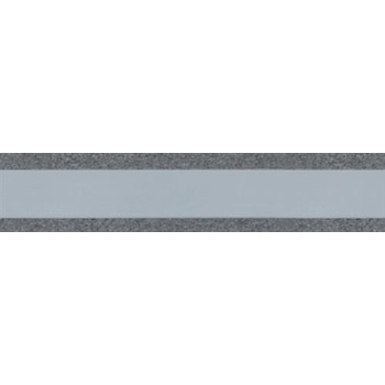 IMPOL TRADE 50046 Samolepící bordury pruhy šedé, rozměr 5 m x 5 cm