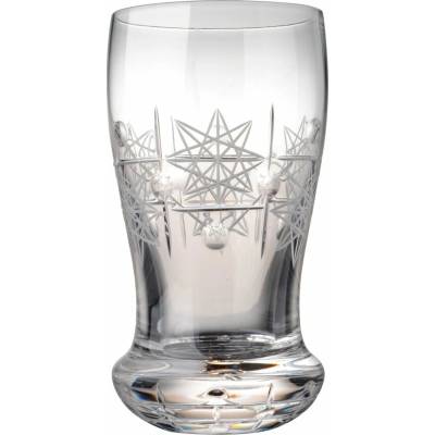 Glamour Crystal Broušená sklenice 6 x 320 ml