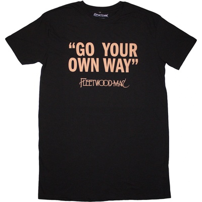 Fleetwood Mac Go Your Own Way Black M Дамски Риза (<![CDATA[FMDRS26LB02]]>)