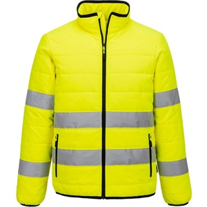 Portwest hi-vis s617 / Светлоотразително ватирано яке - hv Жълто m (s617ybrm)