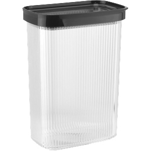HORECANO HOME-Кутия за съхранение АНТРАЦИТ 2100ml 15.8x10xh22.2cm (32103A) (017430)