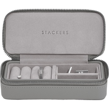 Stackers Пътническа кутия за бижута Travel Medium Stackers тъмносива (76133)