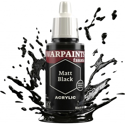 Army Painter: Warpaints Fanatic Matt Black 18ml