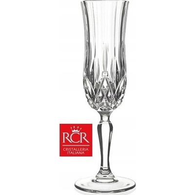 RCR Skleničky na šampaňské Opera čiré 6 x 130 ml