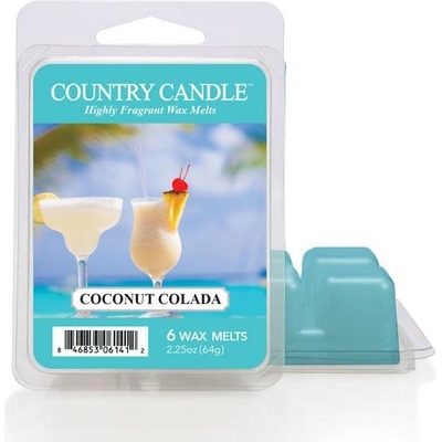 Kringle Candle Country Candle Coconut Colada ароматизиран восък (64 g),