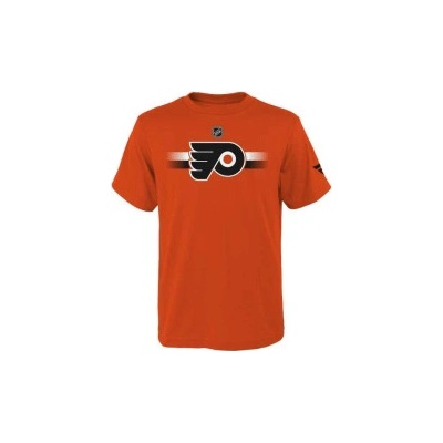 NHL Fanatics Philadelphia Flyers Main Apro Logo Cotton Tee oranžová