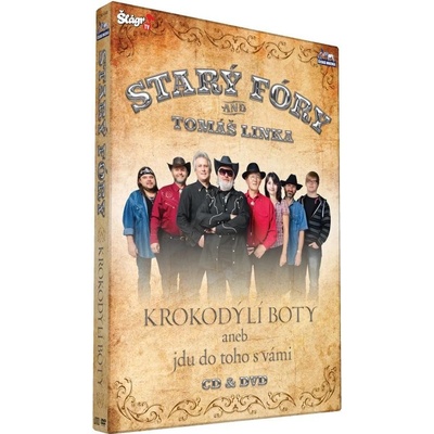 Starý fóry & Tomáš Linka - Krokodýlí boty aneb Jdu do toho s vámi DVD