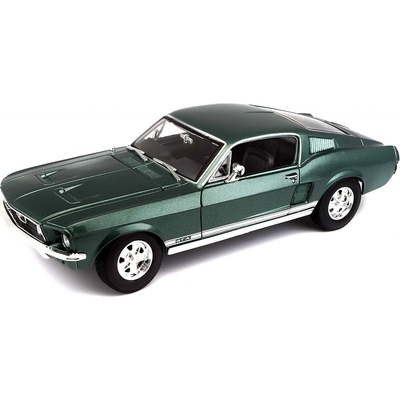 Maisto Ford Mustang GTA Fastback 1967 zelená 1:18