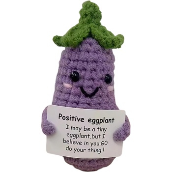 Позитивен патладжан - плетен (лилав)