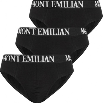 Mont Emilian Avignon Men Briefs Pack of 3 black