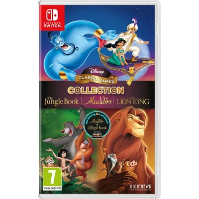 Nighthawk Interactive Disney Classic Games Collection: The Jungle Book + Aladdin + The Lion King (Switch)
